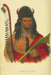 Kish-Ke-Kosh, un brave renard, 1848